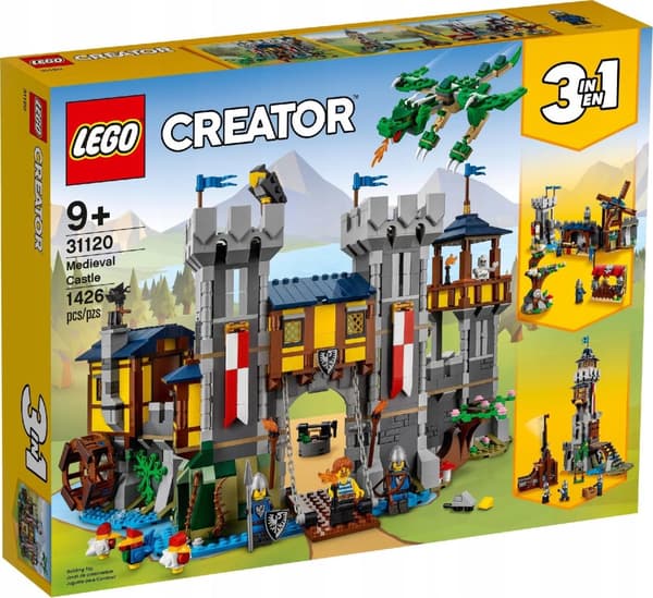 Lego Creator 3 i 1 31120 RIDDERENS SLOT TÅRN