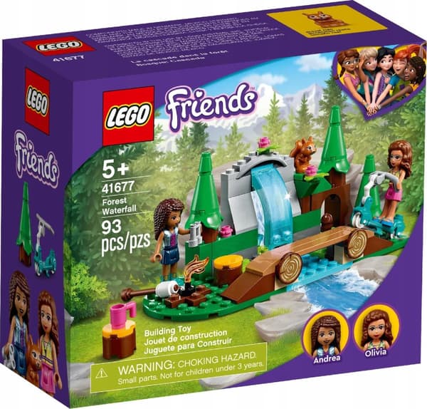 Lego Friends 41677 Skovvandfald Camping Egern