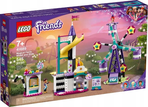 LEGO FRIENDS 41689 PARISERHJUL OG RUTSCHEBANKE