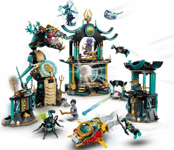 LEGO NINJAGO 71755 HAVSSLOTTETS UNDERVATTENSTEMPEL