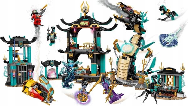 LEGO NINJAGO 71755 HAVSSLOTTETS UNDERVATTENSTEMPEL