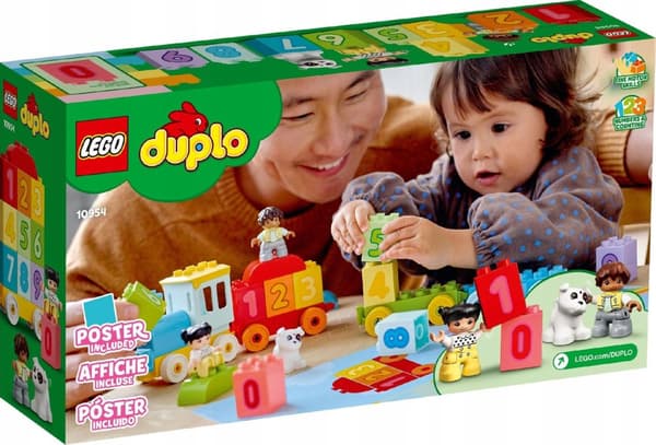 Lego Duplo 10954 NUMEROJUNA VALITSE VAUNU