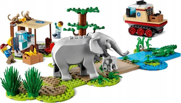 LEGO CITY 60302 ELEFANTELEFANT BABYELEFANTHELIKOPTER