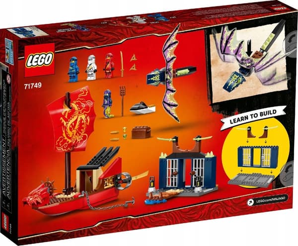 LEGO NINJAGO 71749 SKÆBNENS SIDSTE FLUGT