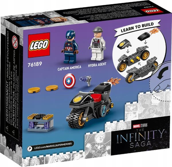 Lego Super Heroes 76189 Kaptajn Amerikas Infinity