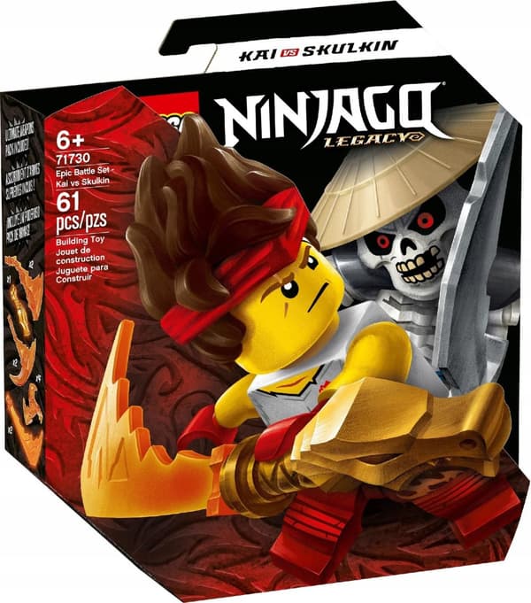 LEGO NINJAGO 71730 KAI SKELET STARTERSÆT