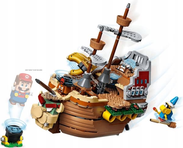 Lego Super Mario 71391 Bowsers piratskibs ror
