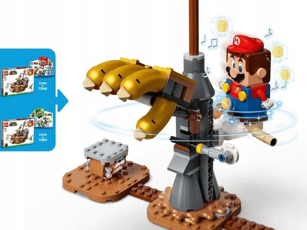 Lego Super Mario 71391 Bowsers piratskibs ror