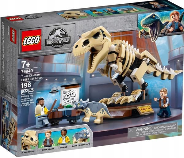 LEGO JURASSIC WORLD Fossiilinäyttely 76940