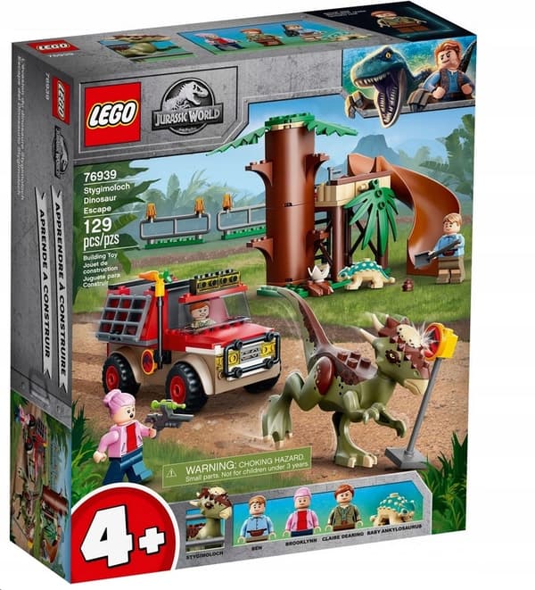 LEGO JURASSIC WORLD Stygimoloch-flugten 76939