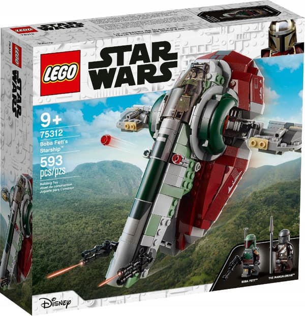 LEGO STAR WARS 75312 BOBBY FETTS RUMSKIB