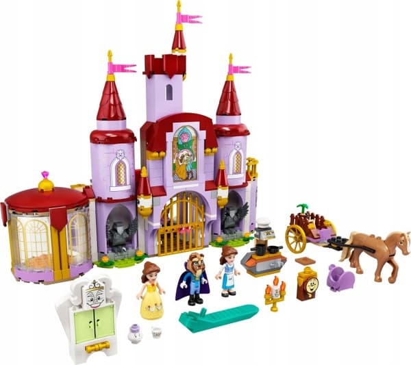 LEGO DISNEY 43196 BELLAN LINNA Kaunotar ja hirviö