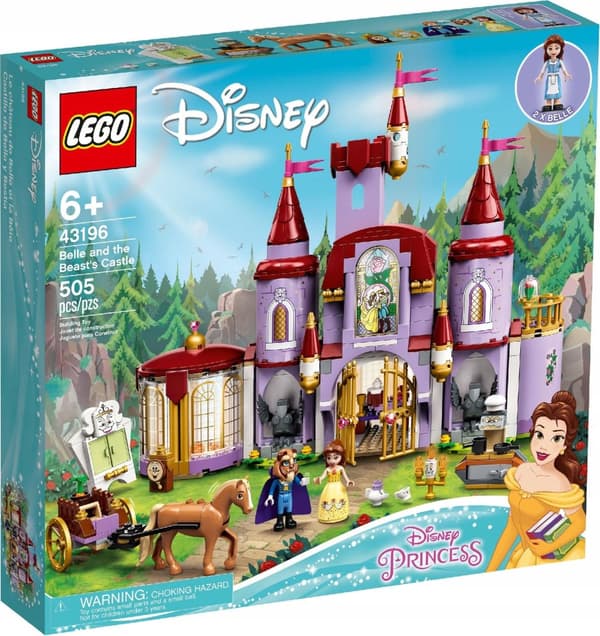 LEGO DISNEY 43196 BELLAN LINNA Kaunotar ja hirviö