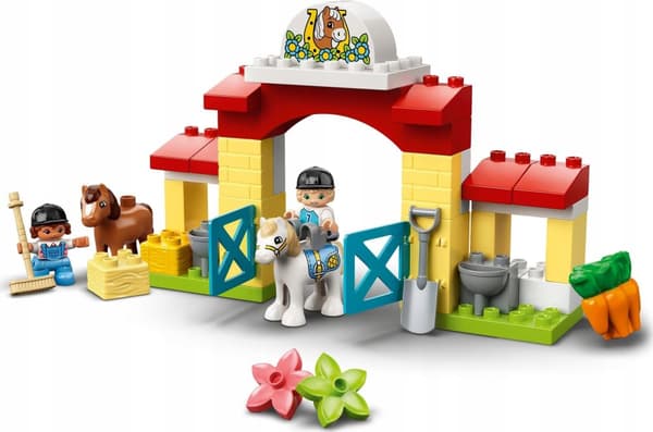 LEGO DUPLO 10951 STALDHAGE HESTE HESTE HESTE