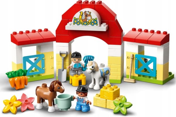 LEGO DUPLO 10951 STALDHAGE HESTE HESTE HESTE