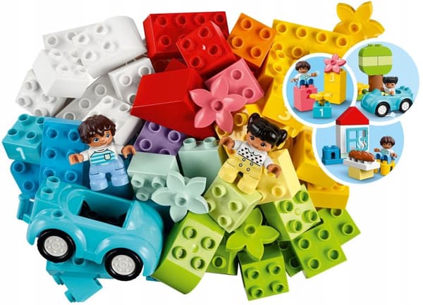 LEGO DUPLO 10913 ÆSKE MED KLODSER STORE biler