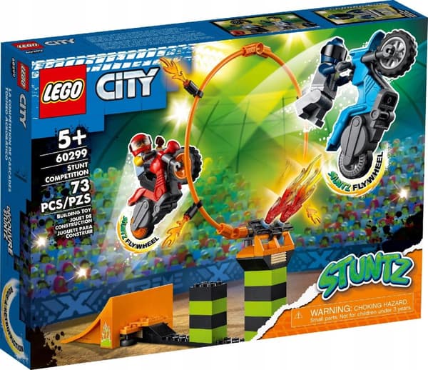 LEGO City 60299 Cross Stunts-tävling Loop Street