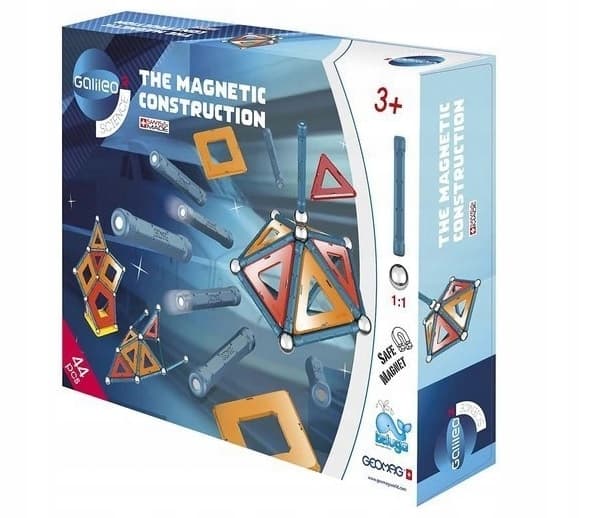 Geomag Galileo magnetiske blokke 44 stk.