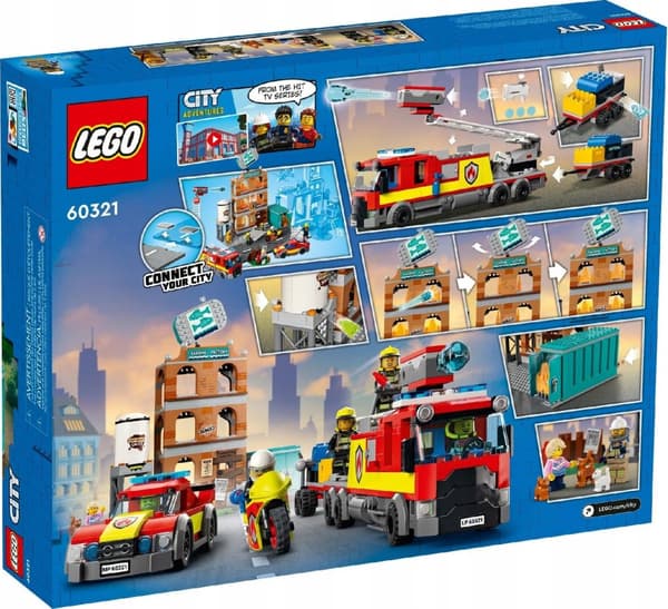 LEGO City 60321 BRANDVÆSEN BRANDBIL