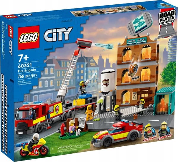 LEGO City 60321 BRANDVÆSEN BRANDBIL