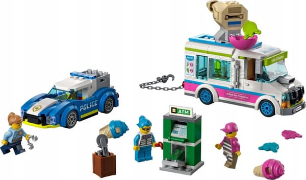 LEGO City 60314 Polisjakt Glassbil