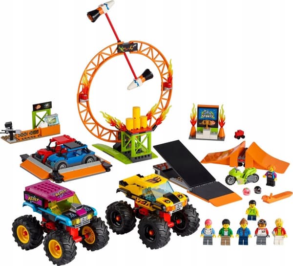 LEGO City 60295 ARENA Kaskaderska HIRVIÖauto-i