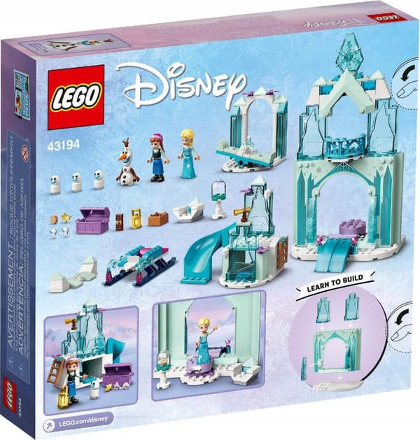 Lego Disney 43194 ISEVINDELLANDS SLOT PALADS