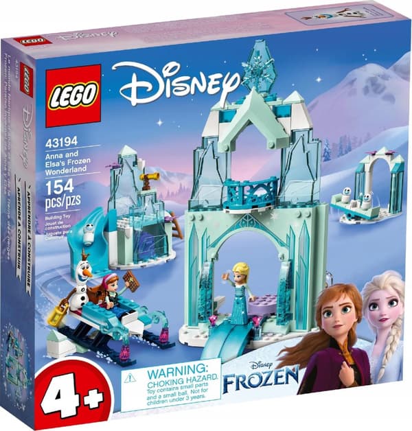 Lego Disney 43194 ISEVINDELLANDS SLOT PALADS