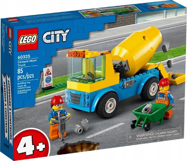 LEGO City 60325 Betonblanderlastbil BETONBLANDER