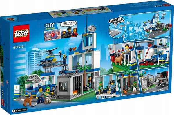 LEGO City 60316 Politistation POLITISTATION