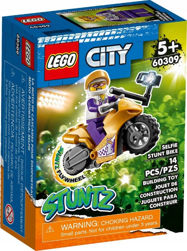 LEGO City 60309 Stunttipyöräselfie
