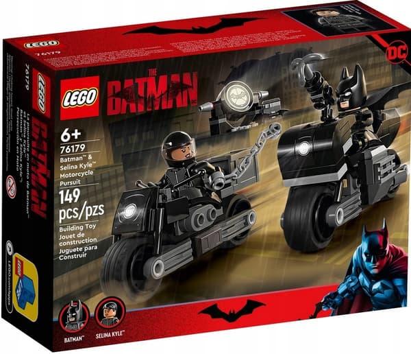 LEGO DC Batman Batman Motorcykeljagt 76179