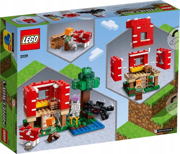 LEGO Minecraft 21179 Svampehus SVAMPEHUS
