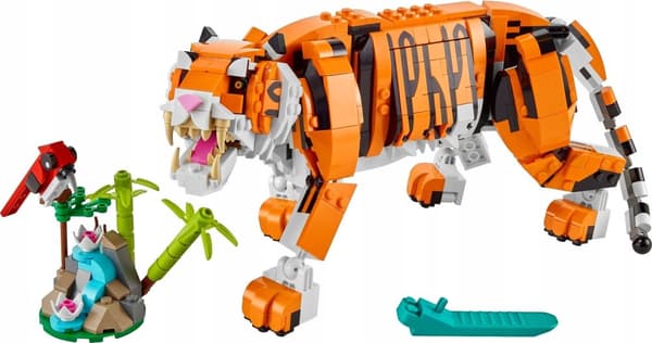 LEGO Creator 31129 Majestætisk Tigerkarpe Panda