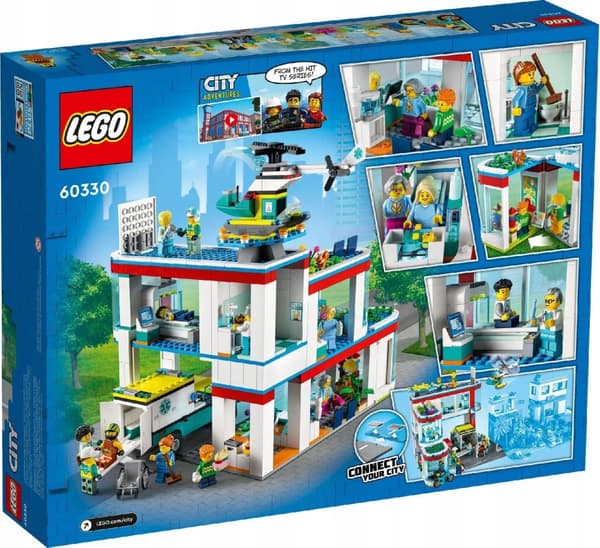 LEGO City 60330 Sjukhus AKUTMOTTAGNINGSLÄKARE