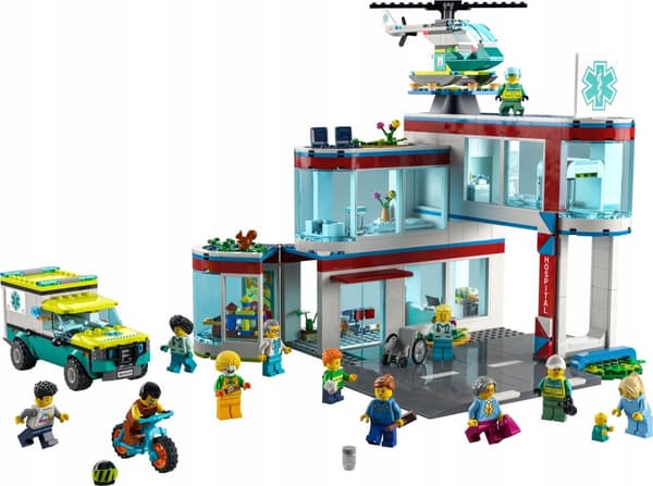 LEGO City 60330 Sjukhus AKUTMOTTAGNINGSLÄKARE