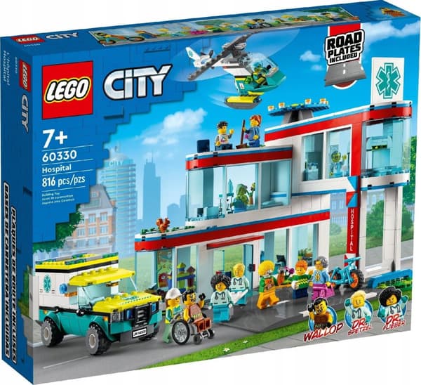 LEGO City 60330 Sjukhus AKUTMOTTAGNINGSLÄKARE