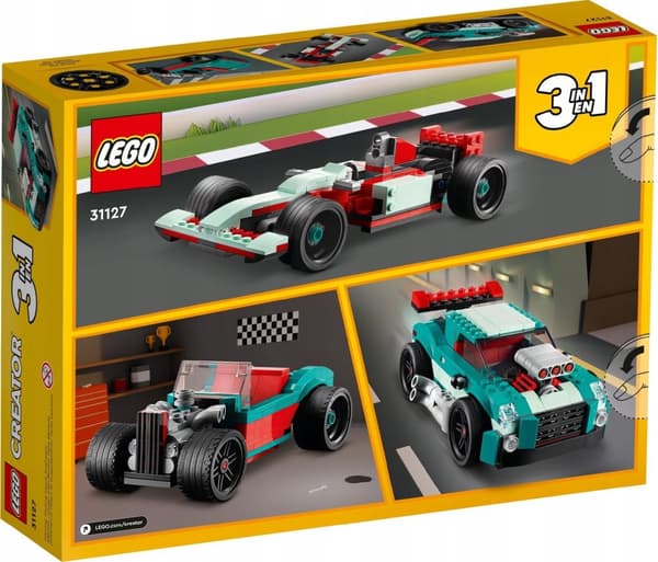 LEGO CREATOR 3-i-1 31127 FORMEL 1 BUGGY RACER
