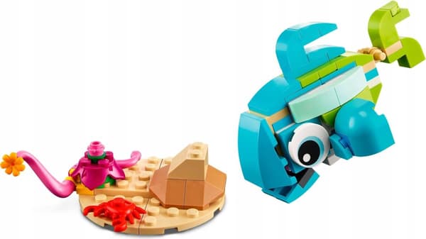 LEGO CREATOR 31128 3 i 1 DELFINSKILDPADE SØHEST
