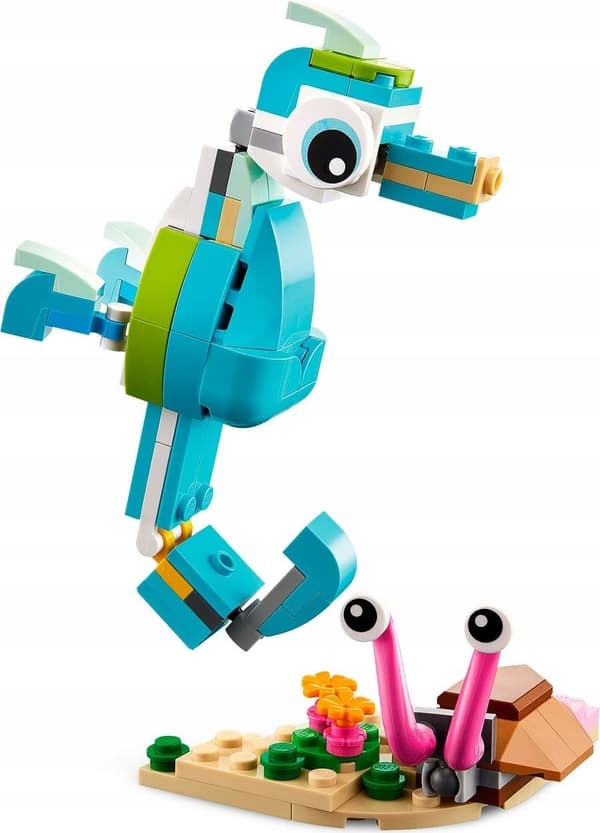 LEGO CREATOR 31128 3 i 1 DELFINSKILDPADE SØHEST