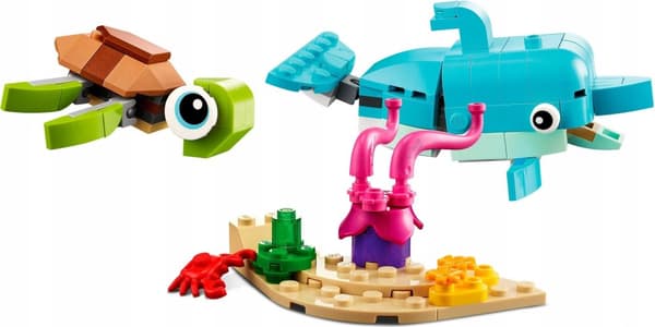LEGO CREATOR 31128 3 i 1 DELFINSKILDPADE SØHEST