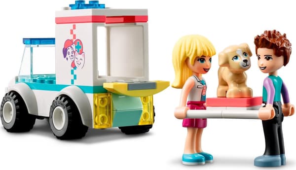 LEGO FRIENDS 41694 AMBULANSSI ELÄINLÄÄKÄRILÄIN