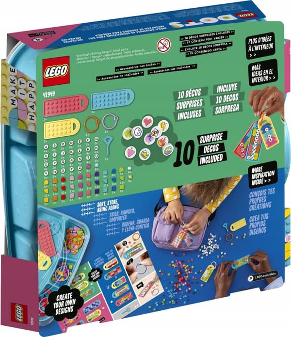 LEGO DOTS 41949 MEGA-SÆT MED BESKEDSVEDHÆNG