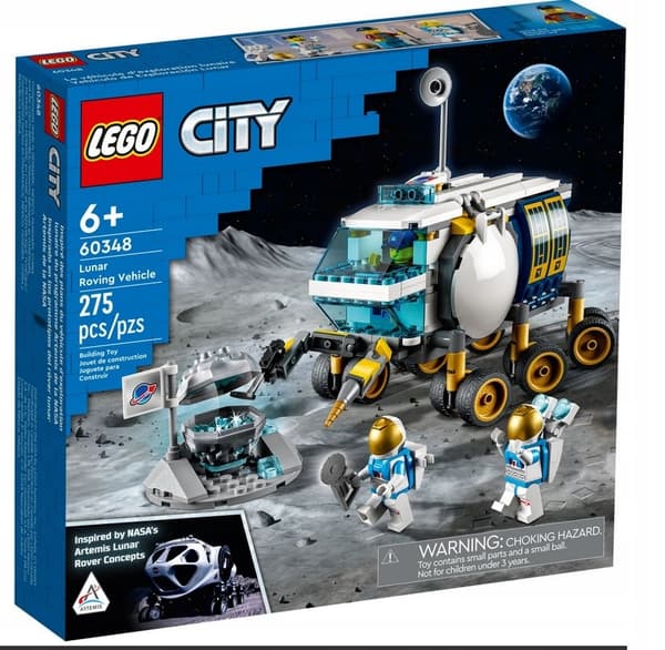 LEGO 60348 City Månerover Rumastronauter