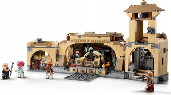 LEGO Star Wars 75326 Valtaistuinsali Boby Fettan JEDI