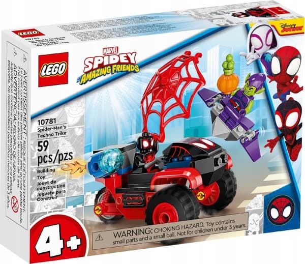 LEGO SPIDERMAN 10781 Spider-Manin Mönkijämoottori