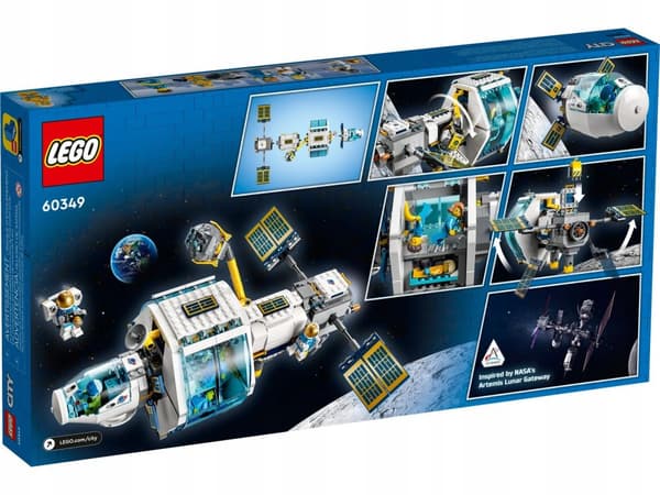 LEGO 60349 City Måne Rumstation Måne