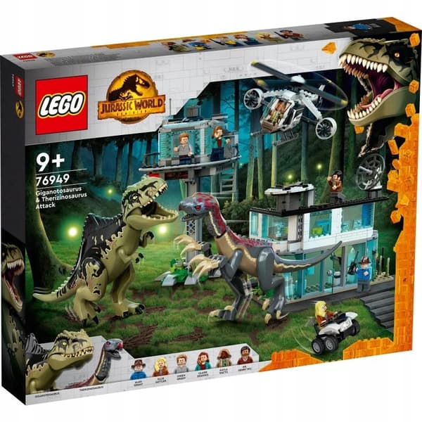 LEGO Jurassic World 76949 Giganotosaurus Therizinosaurus