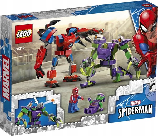 LEGO SPIDERMAN 76219 GREEN GOBLIN Mekanikkamp