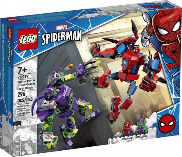 LEGO SPIDERMAN 76219 GREEN GOBLIN Mekanikkamp